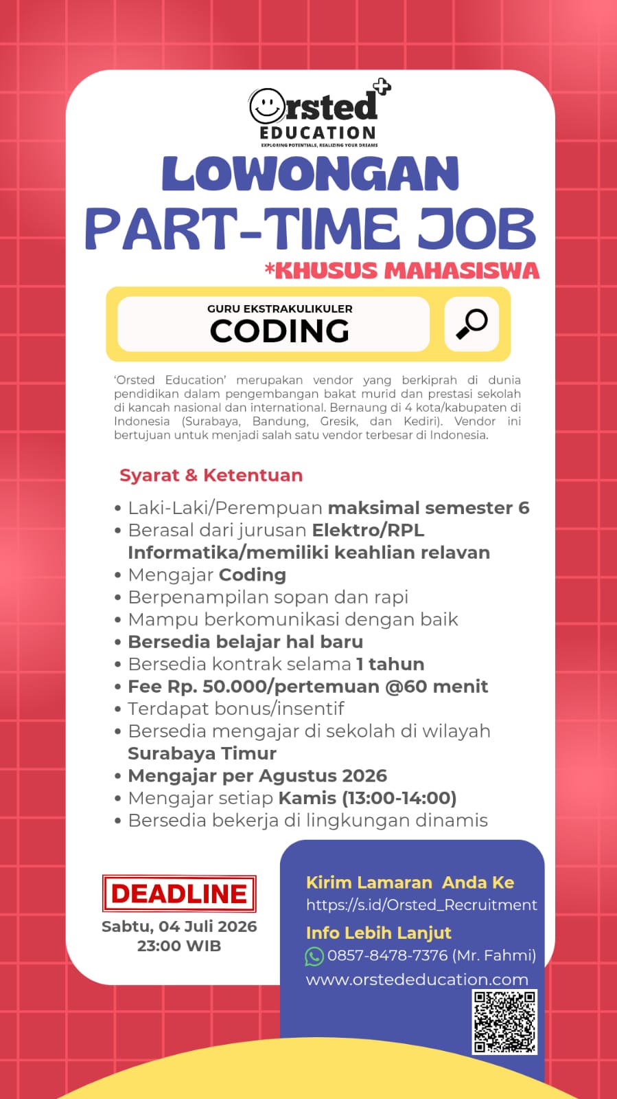 Poster Loker 17