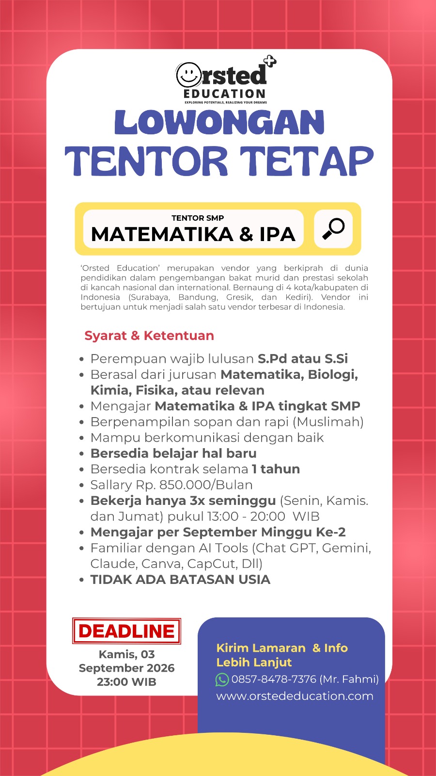 Poster Loker 25